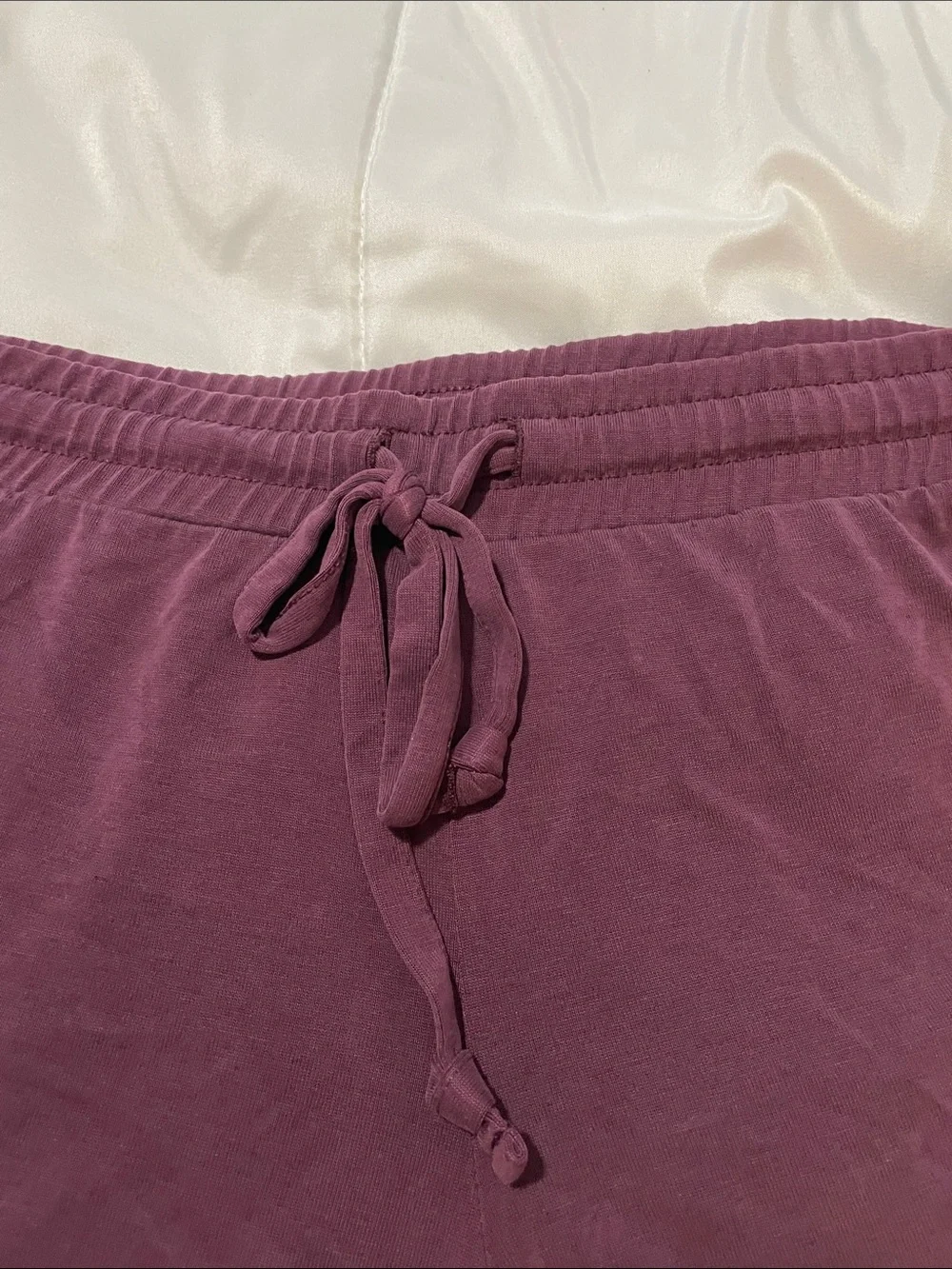 Aerie Women's Drawstring Lounge Shorts - Deep Plum